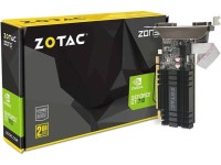 ZOTAC GeForce GT 710 2GB DDR3 PCI-E2.0 DL-DVI VGA HDMI Passive Cooled Single Slot Low Profile Graphics Card (ZT-71302-20L)... 