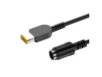 Plug Square Female Port to 6.0x3.7 7.4x5.0 4.5x3.0 7.4x5.0mm Jack- Laptop Power Charger Adapter Connector Cable(7.4 5.0 female to... 