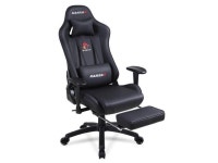 Ergonomic Adjustable Gaming Chair - Upgrade Office Mute Gaming Chair PC with Footrest and Lumbar Pillow Support Massage... 