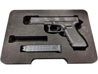 Cedar Mill Fine Firearms Custom EVA Glock Foam – Fits G22 .40 Gen1,2,3,4,5 G19 9mm G23 G26 G27 G34 G35 G31 357 G37 .45 G32 G33... 