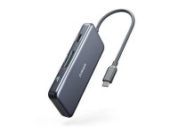 Anker USB C Hub, 341 USB-C Hub (7-in-1), with 4K HDMI, 100W Power Delivery, USB-C and 2 USB-A 5Gbps Data Ports, microSD and SD... 