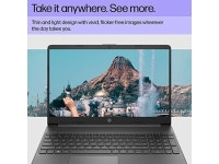 HP 15 inch Laptop, FHD Display, Intel Core i3-1215U, 8 GB RAM, 128 GB SSD, Intel UHD Graphics, Windows 11 Home in S Mode, 15... 