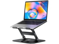 MCHOSE Laptop Stand, H-Design Stable Computer Stand, Ergonomic Laptop Riser with 360° Rotating Base, Notebook Stand Compatible... 
