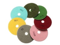 8pcs Wet/Dry Diamond Polishing Pads with Backer Pad for Granite Stone Marble - Newegg.com