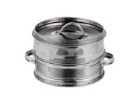 1 Set Food Steamer Pastry Steamer Stainless Steel Steaming Basket with Lid - Newegg.com