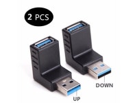 USB 3.0 Adapter 90 Degree Male to Female Combo Vertical Up and Down Angle Coupler Connector 2PCS - Newegg.ca USB 3.0 Adapter 90... 