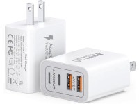 Max/14/13/12 iPad Airpods iwatch Galaxy - Newegg.com 40W USB C Charger Block 2-Pack 4-Port Type C Fast Charging Brick Dual PD&QC... 