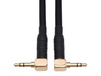 CESS-068 Short Audiophile Audio Cable 3.5mm TRS Right Angle Male to Male 6 Inches - Newegg.com