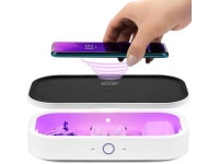 UV Phone Sanitizer - Clinically Proven Kills 99.9% of Germs Viruses & Bacteria, Dual Action, 15W Qi Wireless Charging Cell Phone... 
