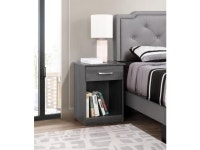 Lindsey G0043-N RTA Nightstand , Gray - Newegg.com