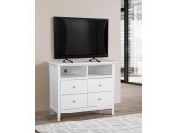 Hammond G5490-TV Media Chest , White - Newegg.com
