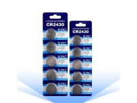 5Pcs/Lot CR2430 Button Batteries DL2430 BR2430 ECR2430 KL2430 Cell Coin 3V Lithium Battery For Watch Electronic Toy Remote... 