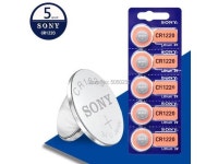 5Pcs For Sony 3v CR1220 Lithim Li-ion Battery DL1220 BR1220 ECR1220 LM1220 KCR1220 L04 5012LC Button Coin Cell Bateria Replace... 