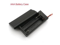 AAA Battery Holder Case Box With Leads With ON/OFF Switch Cover 2 Slot Standard Battery Container - Newegg.ca AAA Battery Holder... 