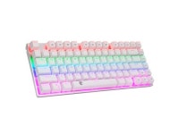 E-Yooso Z-88 Wired Mechanical Gaming Keyboard, Rainbow LED Backlit, 60% Compact Design, 81Keys Anti-Ghosting with Linear&Quiet... 