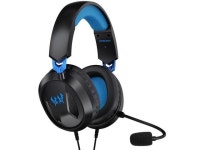 G3100 Blue Gaming Headset for PS5 PS4 Xbox One Controller,Bass Surround Noise Cancelling Mic, Over Ear Headphones with LED Lights... 