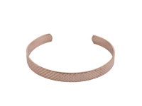 Shop LC Rosetone Andante Geometric Patterned Cuff Bangle Bracelet Costume Stylish Unique Fashion Size 7 Jewelry For Her - Newegg.com
