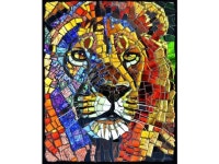 Stained Glass Lion 1000 pc Jigsaw Puzzle by SUNSOUT INC - Newegg.com