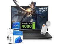 Alienware M18 R2 Gaming Laptop - 18 QHD+ 165Hz, Intel Core i9-14900HX, NVIDIA GeForce RTX 4080, 32GB DDR5, 2TB SSD, Backlit... 