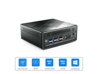 CK6 Mini Pc Fanless Intel Core I5 5257U Windows 10 Computer Dual WIFI 1000M Lan 4K HD Desktop pc VS Beelink U57 - Newegg.com