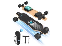 Gyroor R1 Electric Skateboard,23 Miles Long-Range,22 Mph ,90mm PU Wheels,3 Speed Mode Electric Longboard , Electric Skateboard... 