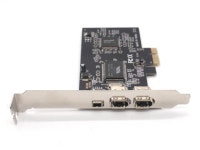 Weastlinks PCIE 1394 Firewire Card, PCI Express (1X) to External IEEE 1394 Adapter Controller (2 x 6 Pin + 1 x 4 Pin) for Desktop... 