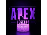 Weastlinks Anime APEX Legends Hero Red Dead Redemption 2 Figure Night Light for Children 3D Acrylic LED Nightlamp Illusion Table... 