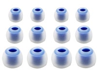 12pcs - 4s / 4m / 4l (c-bl) replacement earbuds eartips adapters compatible with monster isport achieve and spirit earphones... 