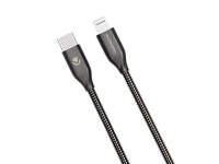volkano 6ft type-c to lightning cable, 20w fast charging speed & 0.5 gbps cord, metallic reinforced cable for iphone 12 pro max... 