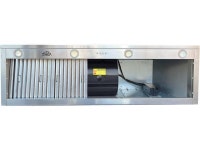 SINDA 54 Inch Built-in/Insert Range Hood, 4-Speed 1260 CFM... Filters, 10 Duct & Adjustable LED Lights, Liner Insert, SAVENT-54... 