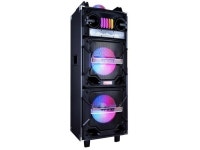 Portable Daul 10 Woofers Bluetooth HIFI Speaker with LED Disco Light Microphone Bass Treble Echo Adjustment - Newegg.com