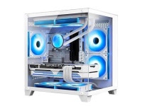 Hoengager Gaming PC -AMD Ryzen 5 5600X 3.7 GHz-RTX 4070 12GB -16GB DDR4 RAM-1TB M.2 SSD-240 Liquid Cooler -WIFI &Bluetooth -RGB... 