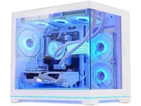 Hoengager Gaming PC -AMD Ryzen 5 9600X 6-Core 3.9 GHz-RX 9060... Fans-Windows 11 prebuilt Gaming Desktop PC-White - Newegg.com