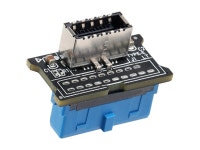 Computer Mainboard USB 3.0 Front 19PIN to 3.1 Type-C Front Panel Header Type-E Adapter 20 to 19 Pin Expansion Card - Newegg.com