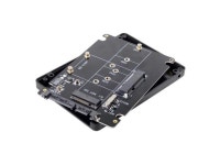 SATA 3.0 to Combo M.2 NGFF B-key & mSATA SSD Adapter Converter Case Enclosure with Switch 2 in 1 - Newegg.com