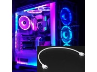 ARGB Addressable RGB Adapter Cable, ARGB LED Sync Cable for Extend PC Computer ARGB Fans Or ARGB LED Lights, 11.8 Inches - Newegg.com