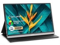 6 Inch FHD1080P USB Type-C Computer Display IPS Eye Care Screen with HDMI Type C interface and Dual Speakers for Laptop PC PS4... 