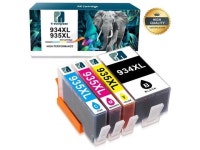 4 PK Ink New Chip for 934 XL 935 XL Pro6230 Pro6830 pro6835 Officejet Printer - Newegg.com