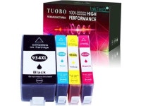 Tuobo Compatible Ink Cartridge Replacement for 934 XL 935 XL 934XL 935XL to use with Officejet 6230 6830 6815 6812 6835 6820... 