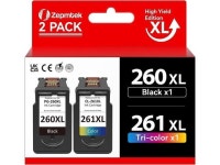 PG-260 CL-261, PG-260XL CL-261XL 260 261 for Pixma TS5300 TS5320 TR7020 TS6420 TR7022 Printer(1 Black,1 Color) - Newegg.com