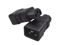 Strhowill (2Pack) C20 to C13 Power Adapter C20 Male to C13 Female Conversion, Suitable for Servers, Networking Equipment, and... 