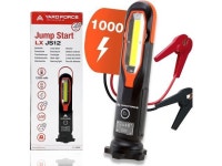 12-Volt Jump Starter with Flashlight, 2 USB (Up to 7L Gas or 5L Diesel Engine) UltraSafe Lithium 12000mAh Battery Booster w/500... 