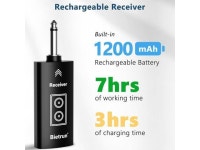 Bietrun Receiver/Adapter Only WXM09, WXM09A, WXM19, WXM19A, WXM21, WXM31, WXM31-2 Wireless Microphone (1/4) with Bluetooth... 