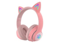 EDR Colorful Light Glowing LED Cute Cat Ears Headphones L550... ca EDR Colorful Light Glowing LED Cute Cat Ears Headphones L550... 
