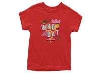 Retro Who Dat Throwback Youth T-shirt - Newegg.com