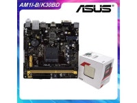 ASUS AM1I-B/K30BD/DP_MB Motherboard Set Mother board DDR3 AM1 AMD A320 PCI-E 3.0 SATA2 USB2.0 With AMD x4 5150 Mini ITX 17*17CM... 