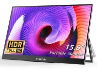 6 Inch Portable Monitor 1080P HDR IPS Panel USBC HDMI Ultra-light External Second Monitor Stand Built-in Speaker for PS4 PC... 