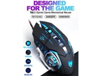 Laptop PC Gaming Mouse, 6 Buttons for Windows 7/8/10 for work... Laptop PC Gaming Mouse, 6 Buttons for Windows 7/8/10 for work... 