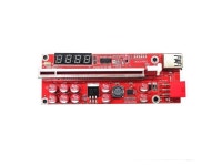 1Pcs Riser V013 Pro PCIE Riser 013 Cabo Riser Card PCI Express x1 x16 SATA To 6Pin Power Cable USB 3.0 Cable For Mining Miner... 