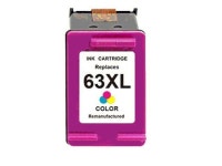 High-Yield Tri-Color Ink Cartridges For HP F6U63AN 63XL Compatible For Use With HP DeskJet 3830 3831 3832 3833 3834 4650 4652... 